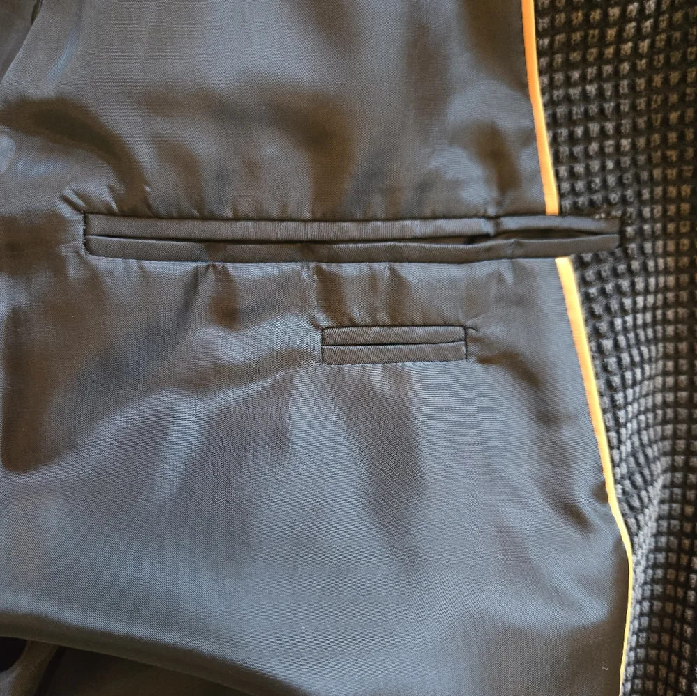 Members Only Boxy Deep Waffle Corduroy Sport Coat Jacket - Picture 9 of 13